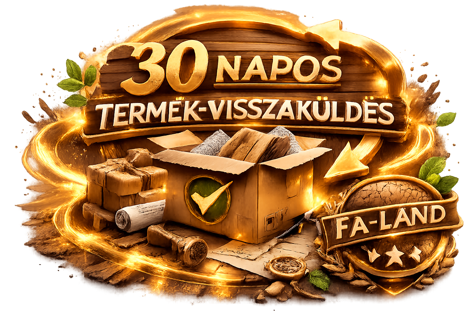 Fa-Land 30 napos termék-visszaküldés
