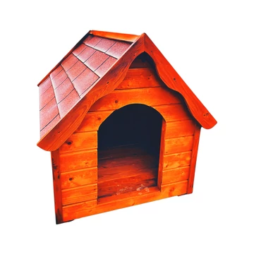 Kutyaház GIANT fa kutyaház mahagóni kivitelben 100×120 cm – Fa-Land