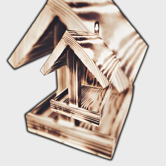 Madárterasz BLACK 3D | lucfenyő | FA—LAND.me